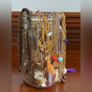 Jewelry Vase💎Surprise Mix💎Gold-Black Jewelry Pieces